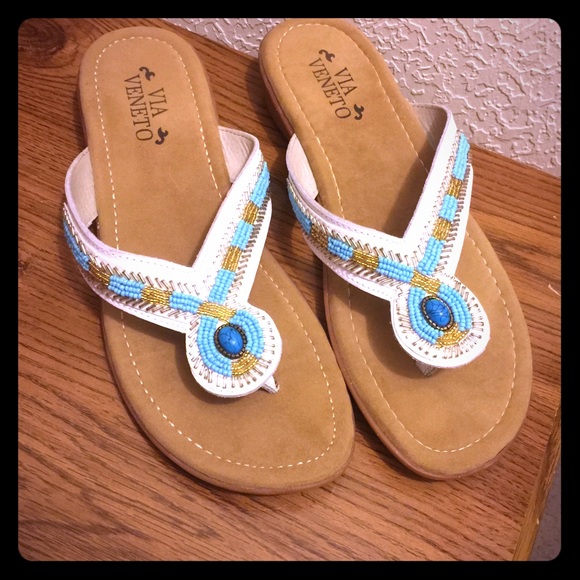 Never worn sandles