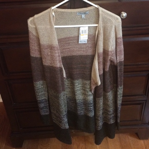 Olivia Sky Colorblock Cardigan