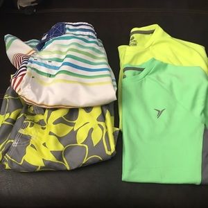 Swim trunks medium boys, 8-10 shirts vans size 6