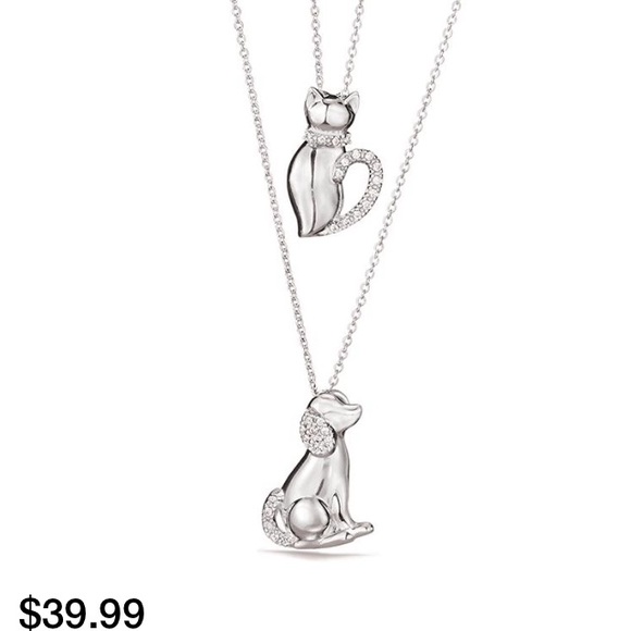Sterling Silver Animal Lovers Necklace - Picture 1 of 1