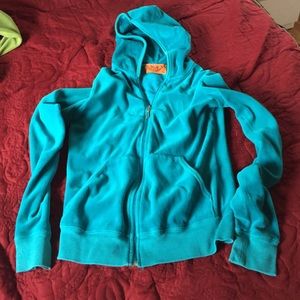 Juicy couture velour zip-up size small