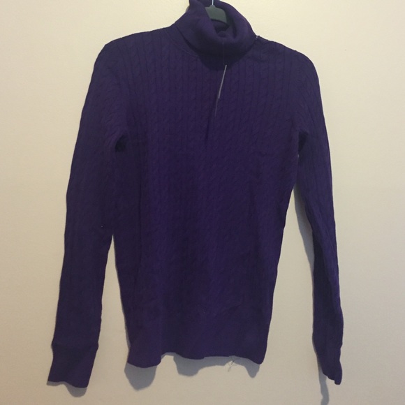 Purple Turtleneck