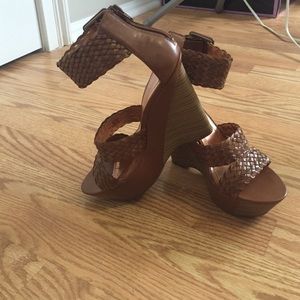 Never worn BCBG wedges