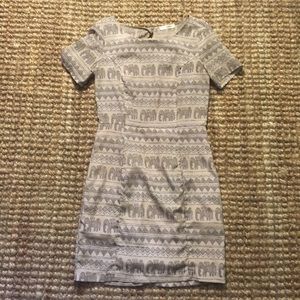 Dress with cutout back