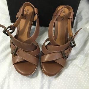 DSW Brown Wedges