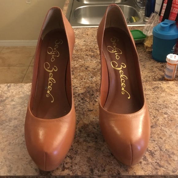 Brown heels