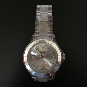 ICE Classic Silver (Clear Band) Unisex Watch