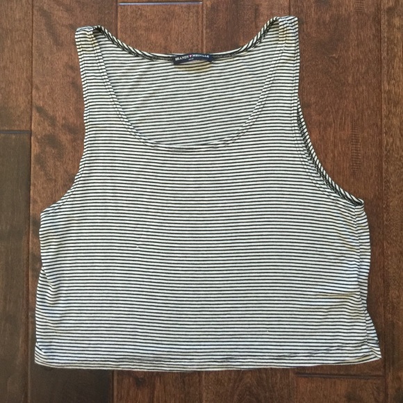 Brandy Melville Mini Stripe Tank