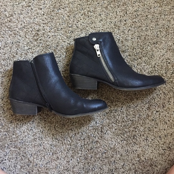 Black booties
