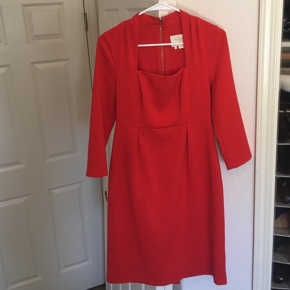 Kate Spade Orange Dress - Size 4