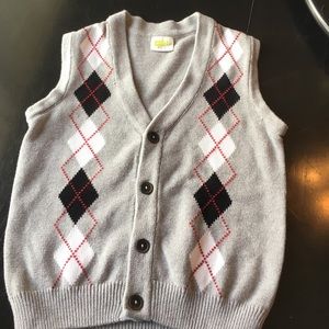 Boys Crazy 8 v-neck sweater vest