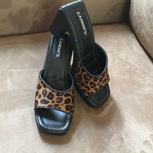 Candie's Leopard Print Heel.