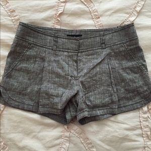 Bebe brown dress shorts.