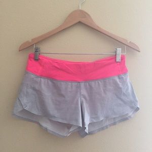 Lululemon speed shorts