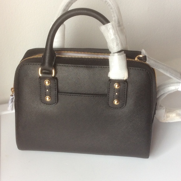 NWT 🔶 Michael Kors Saffiano Small Satchel - Picture 2 of 4
