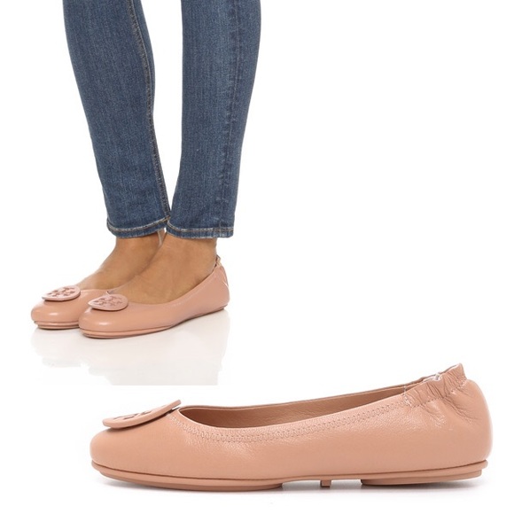Tory Burch Minnie Traveler Flats Size 7.5 M