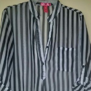 Striped dress up shirt