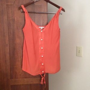 Banana Republic Twist-Strap Silk Tank