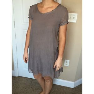Grey T-shirt Dress!