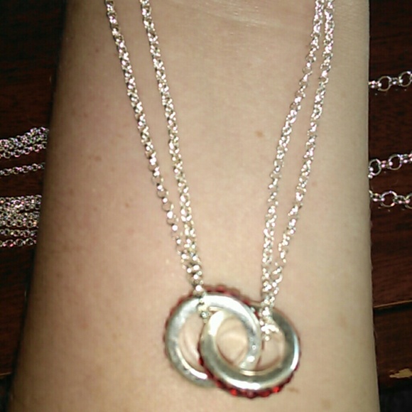 Pick YOUR Color Joint Ring Necklace - Picture 6 of 6