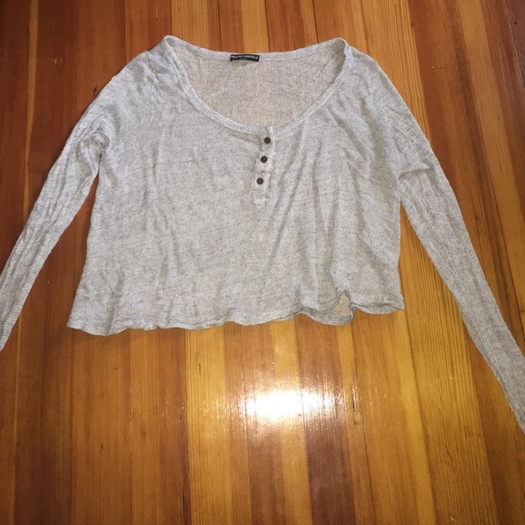 Gray sweater