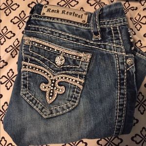 Rock revival straight legs