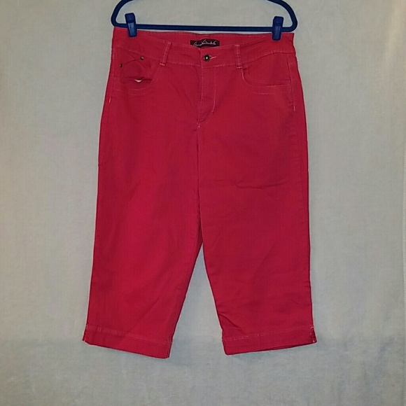 Denim capris