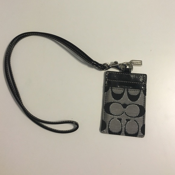 Coach lanyard