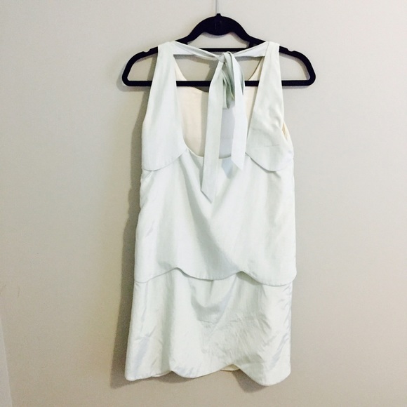 ⬇️⬇️Seafoam Scalloped Dress - Picture 3 of 4