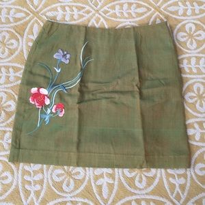 Vivienne Tam Asian Inspired Skirt