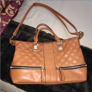A crossbody purse