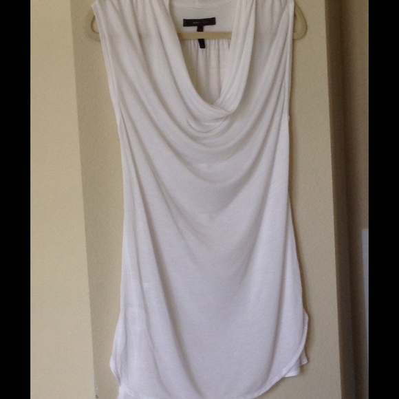 BCBG Sleeveless Cowlneck