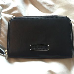 Vera Bradley black leather wallet