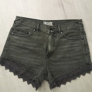 free people shorts high waisted