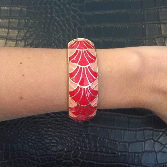 Red/orange gold cuff
