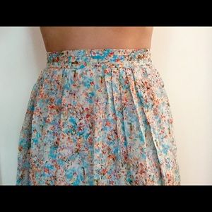 Floral Jcrew Skirt