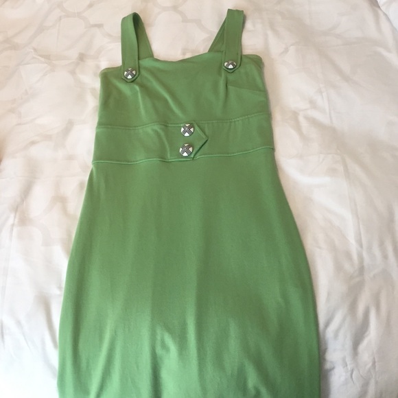 Sage green dress
