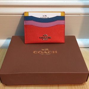 NEW Coach Multi Card Holder