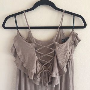 Ash Brown Maxi Dress