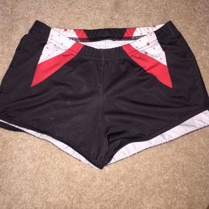 Black sublimated shorts