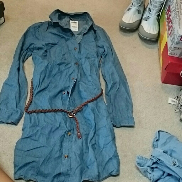 Denim dress - Picture 1 of 2