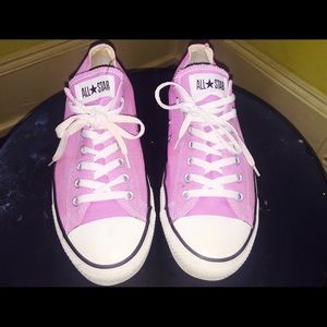 💜 Lilac Lavender Converse Shoes 💜