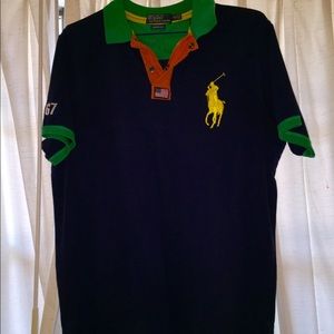 Men's Navy polo