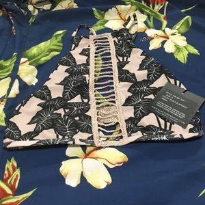 SOLD Acacia swimwear Black elephant Malibu NWT