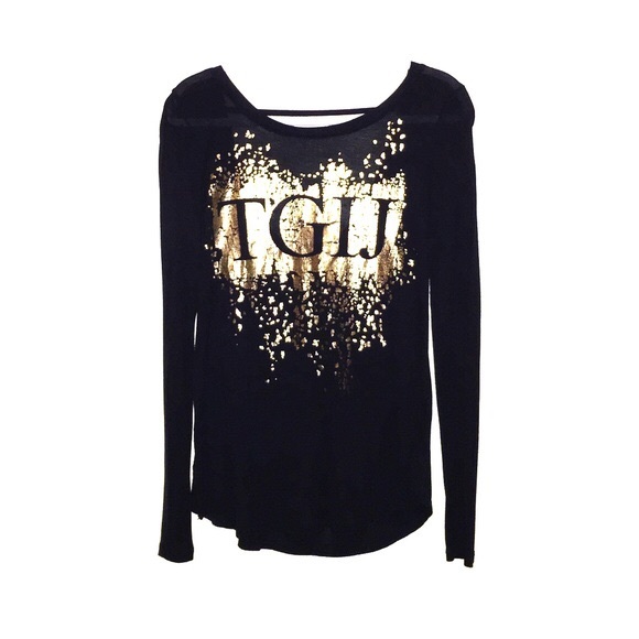 Juicy Couture Black Graphic Bar Back Tee M - Picture 2 of 5