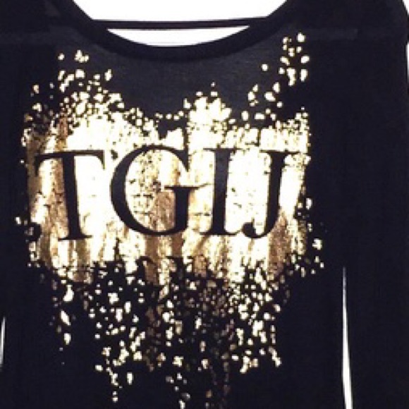 Juicy Couture Black Graphic Bar Back Tee M - Picture 4 of 5