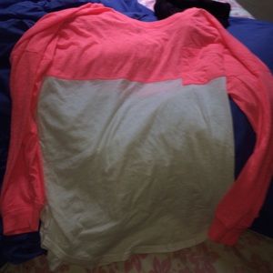 Long sleeve baseball tee