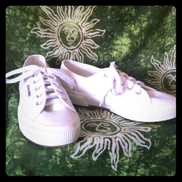 Superga- Cotu Classics- Canvas- White