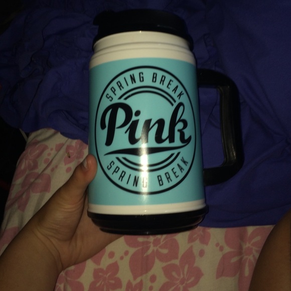 Pink spring break cup