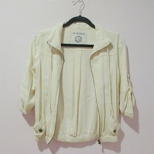 la hearts cream jacket